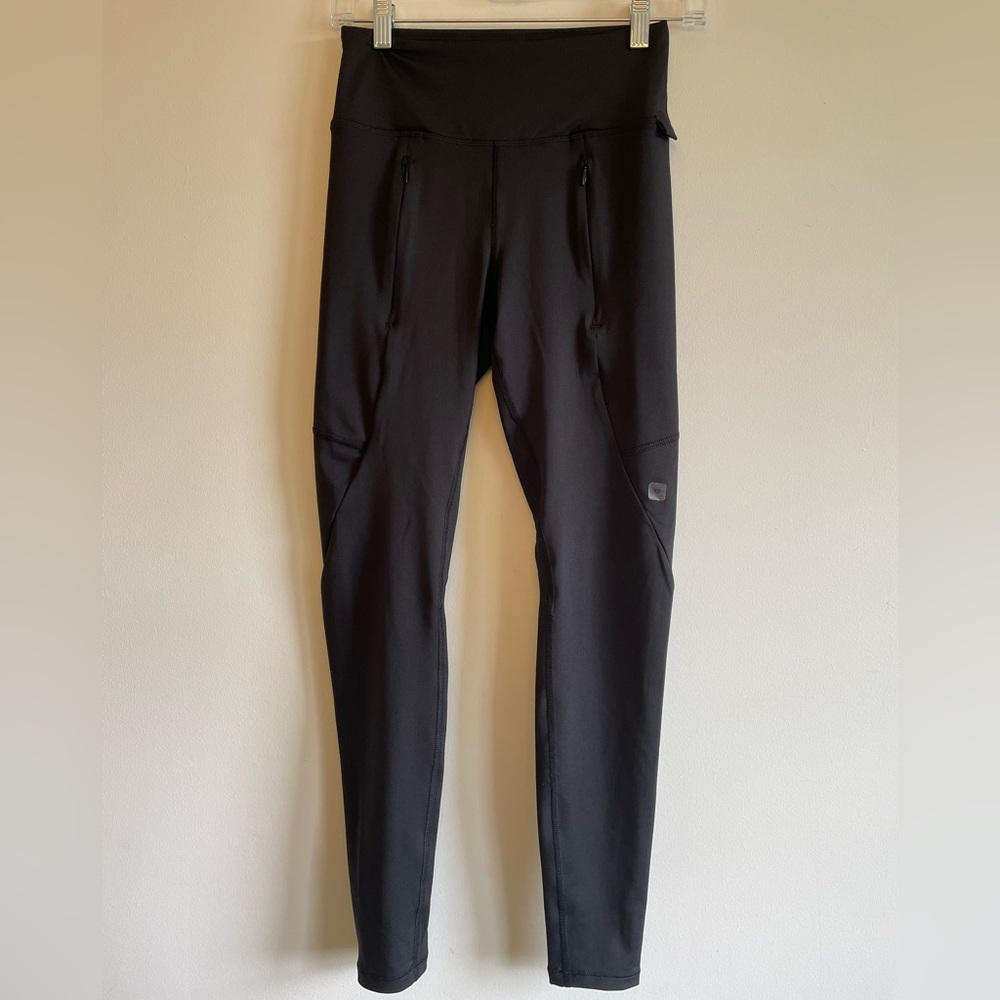 Express High Waisted Leggings Zip Pockets Size XS NWT